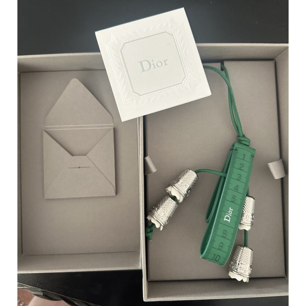 NIB Authentic DIOR Lily Of The Valley Bag charm